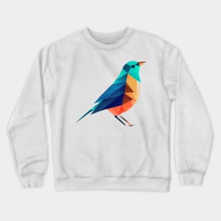 Paradise Bird - Abstract bird design for the environment Crewneck Sweatshirt